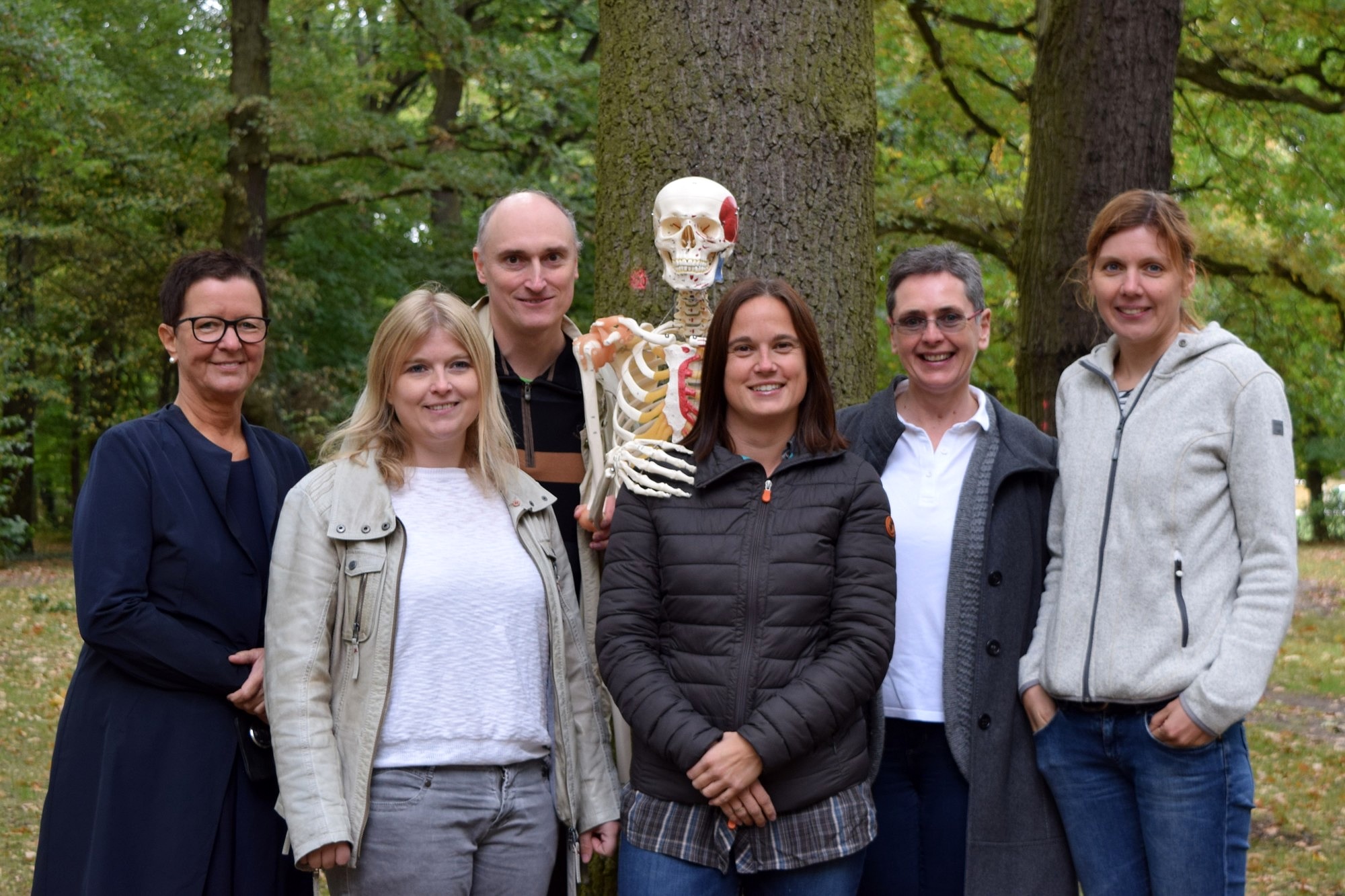 Gruppenbild des Teams der Didaktik der Biologie